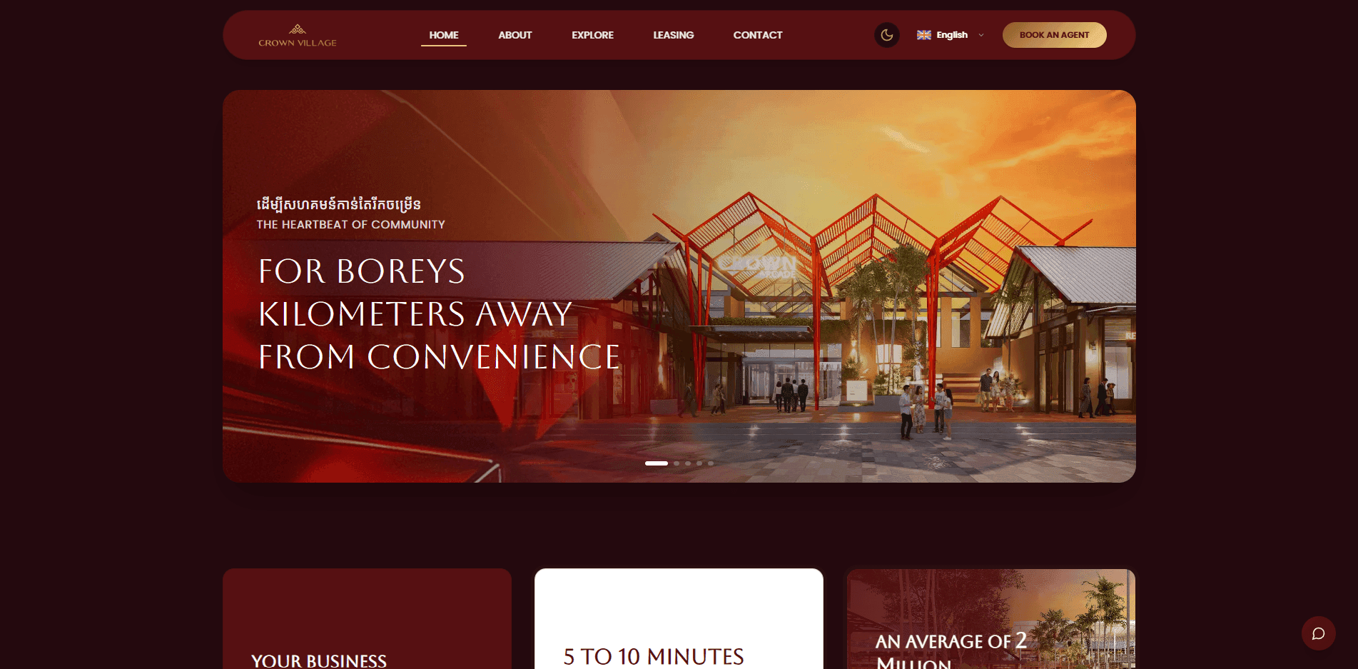 Crown Village Website
